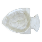 Empty fish pocket in white mother-of-pearl 1980