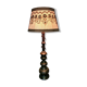 Lampadaire japonais en bronze Meji Période