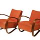 Fauteuils ART DECO H269 de Jindřich Halabala, années 1930, lot de 2
