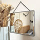 Vintage barber mirror