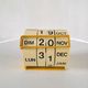 Riart and Bigas perpetual calendar for Disform Italy 50s-60s
