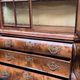Antique Dutch display cabinet in Baroque style. 18th century.