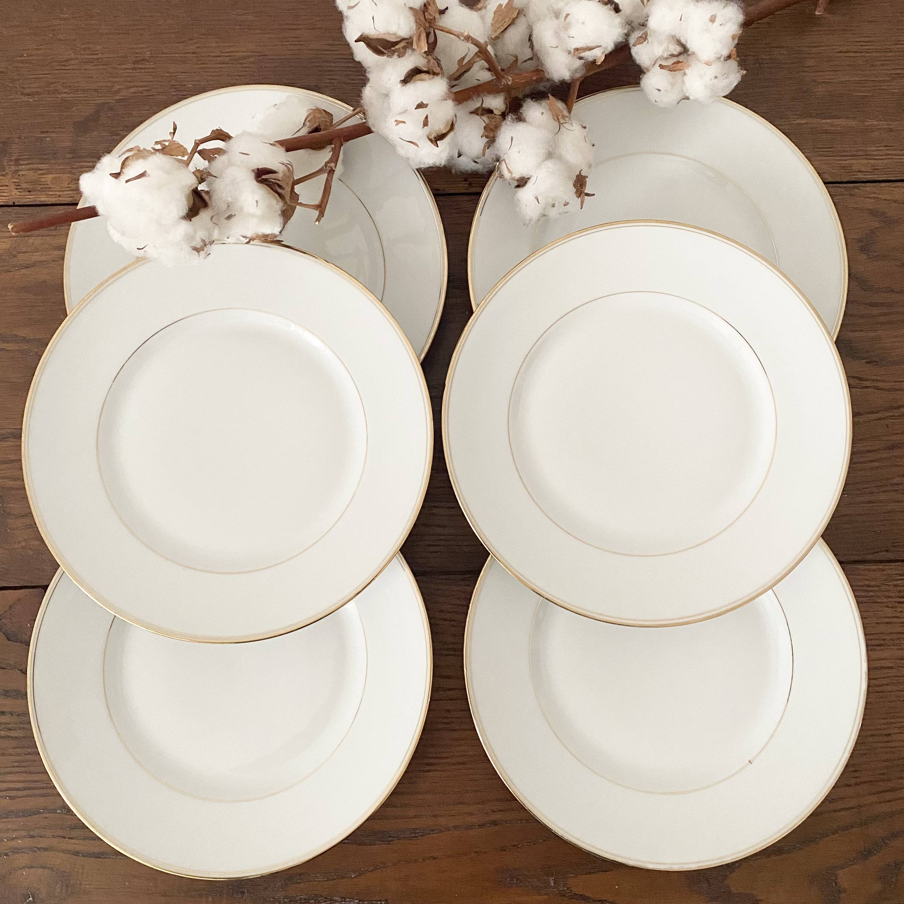 Limoges porcelain flat plate