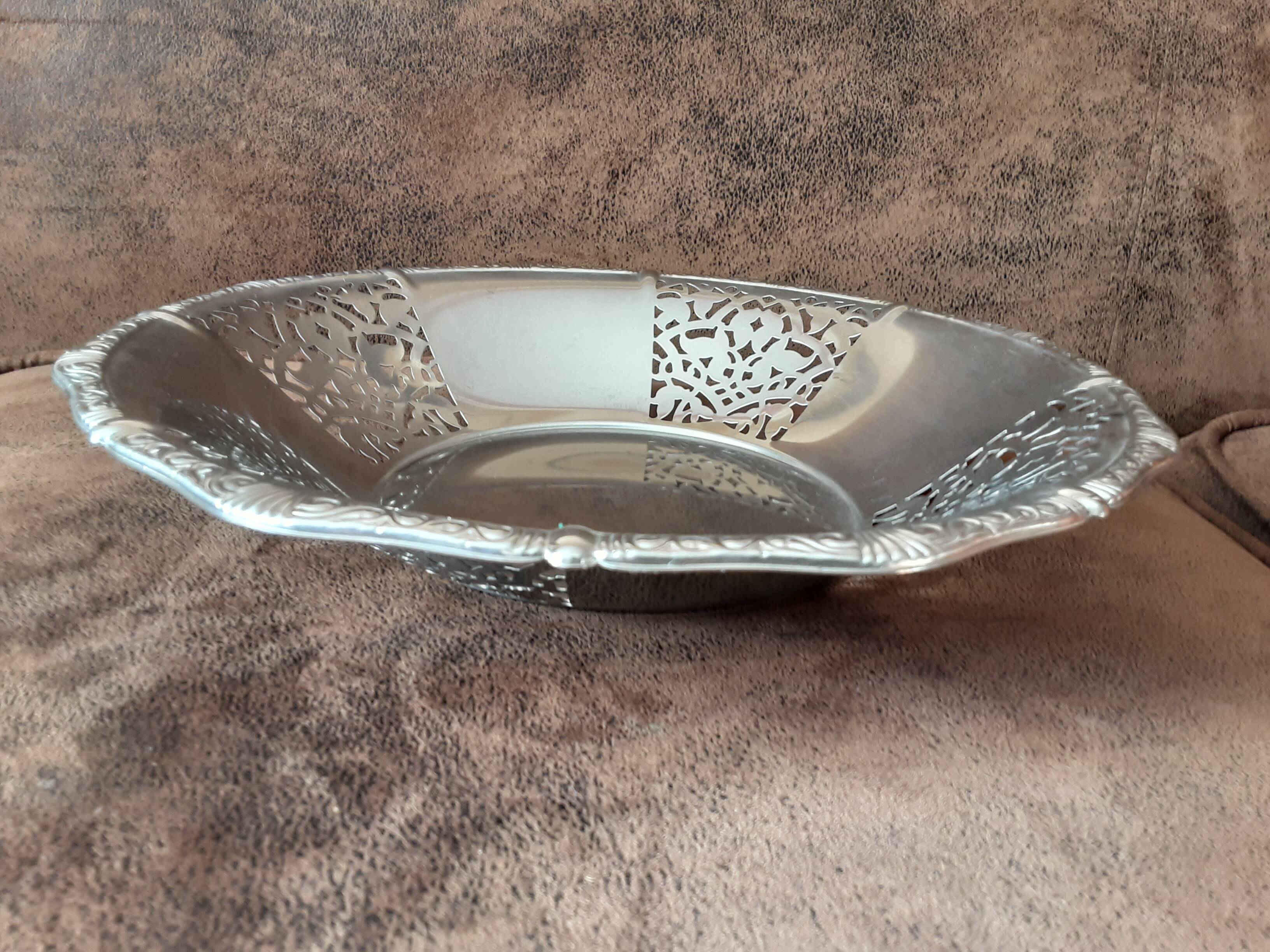 Vintage metal basket