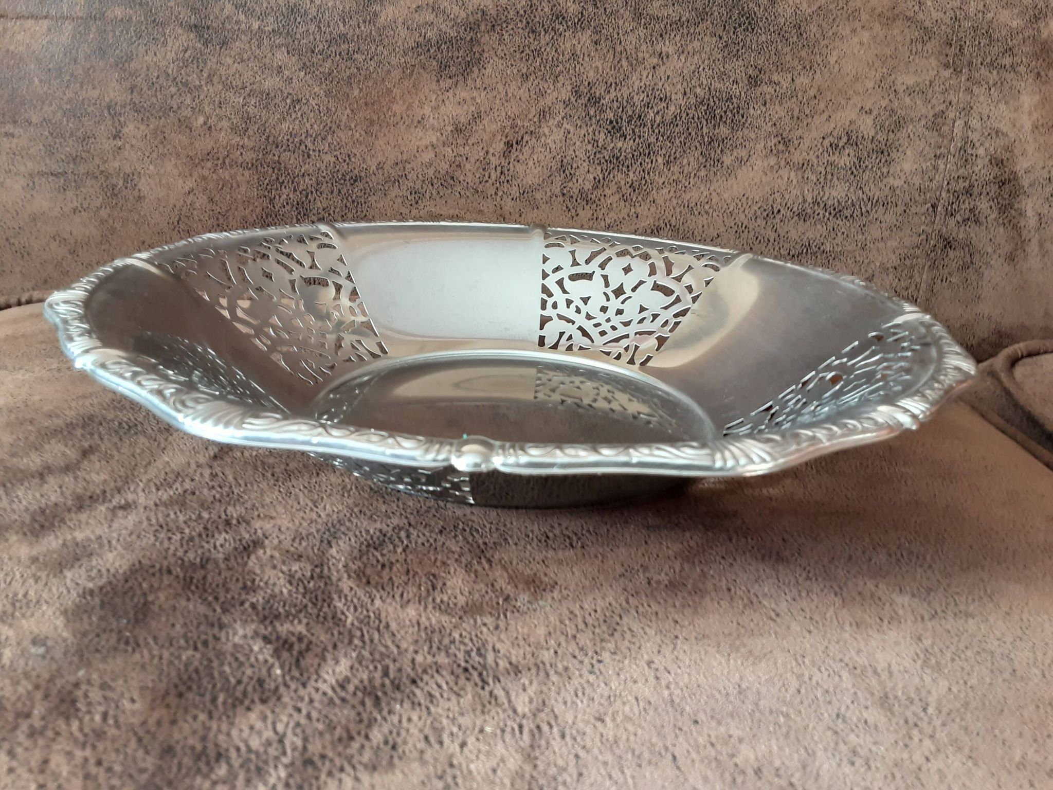 Corbeille  métal  vintage