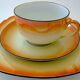Art-deco bohemian porcelain tea or coffee