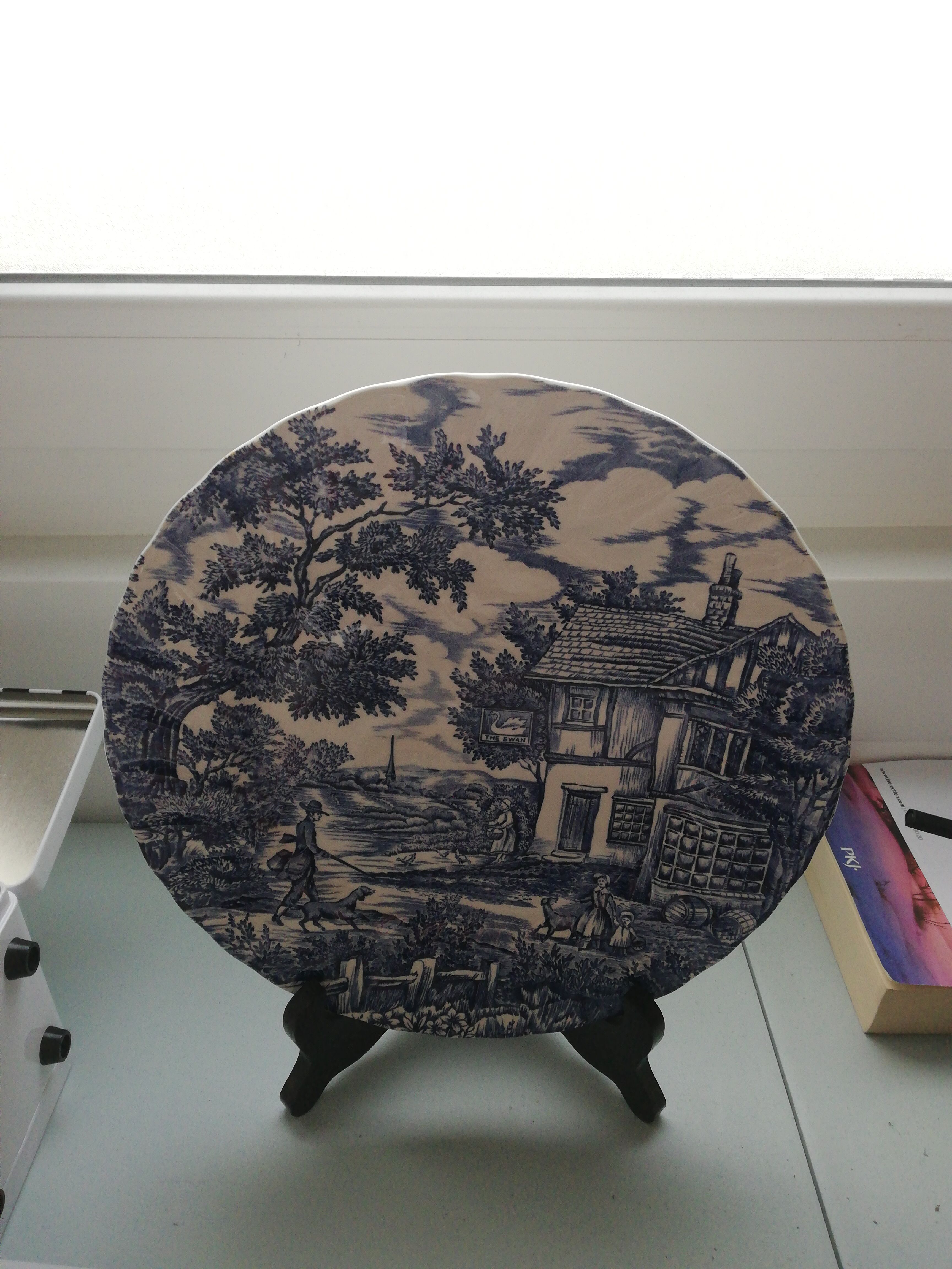 Old plate The hunter by Myott