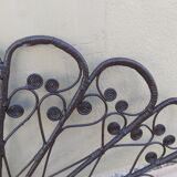 Rattan headboard