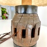 Lampe en bois