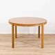 Vintage dining room set in the style of Charlotte Perriand 1970.