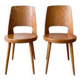 Baumann Mondor vintage wooden chair