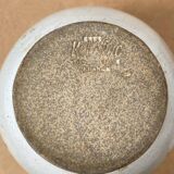 Ancien pichet keraluc grès marron beige made in france vintage