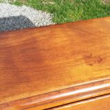 Vintage 3-drawer golden oak chest of drawers from the 50s