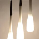 Drop pendant lamp by Uno & Östen Kristiansson for Luxus, Sweden, 1950s