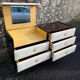 VINTAGE DRESSING TABLE WITH 6 DRAWERS 1960-1970 ROGER LANDAULT