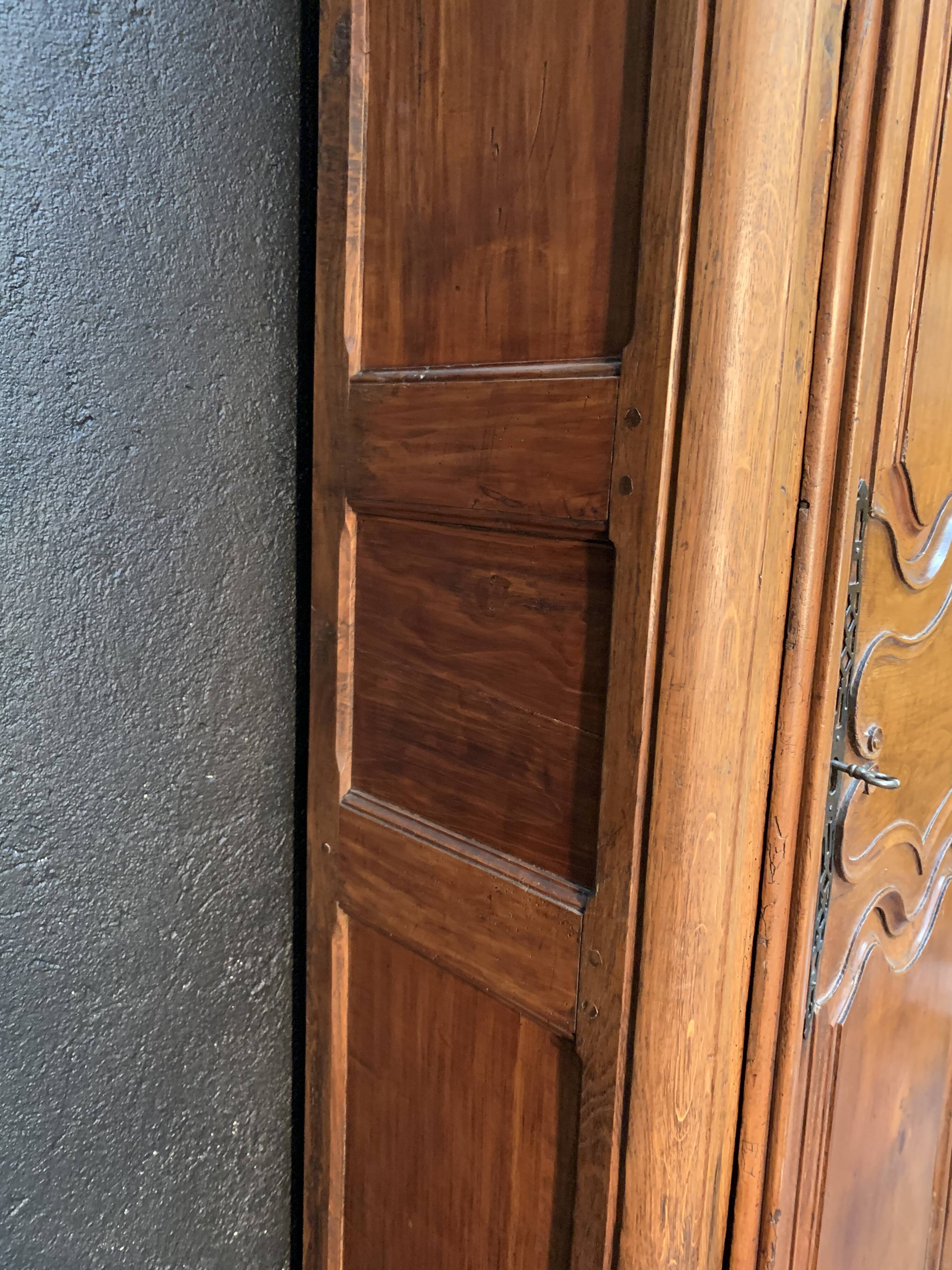 Old wardrobe from the 19th century