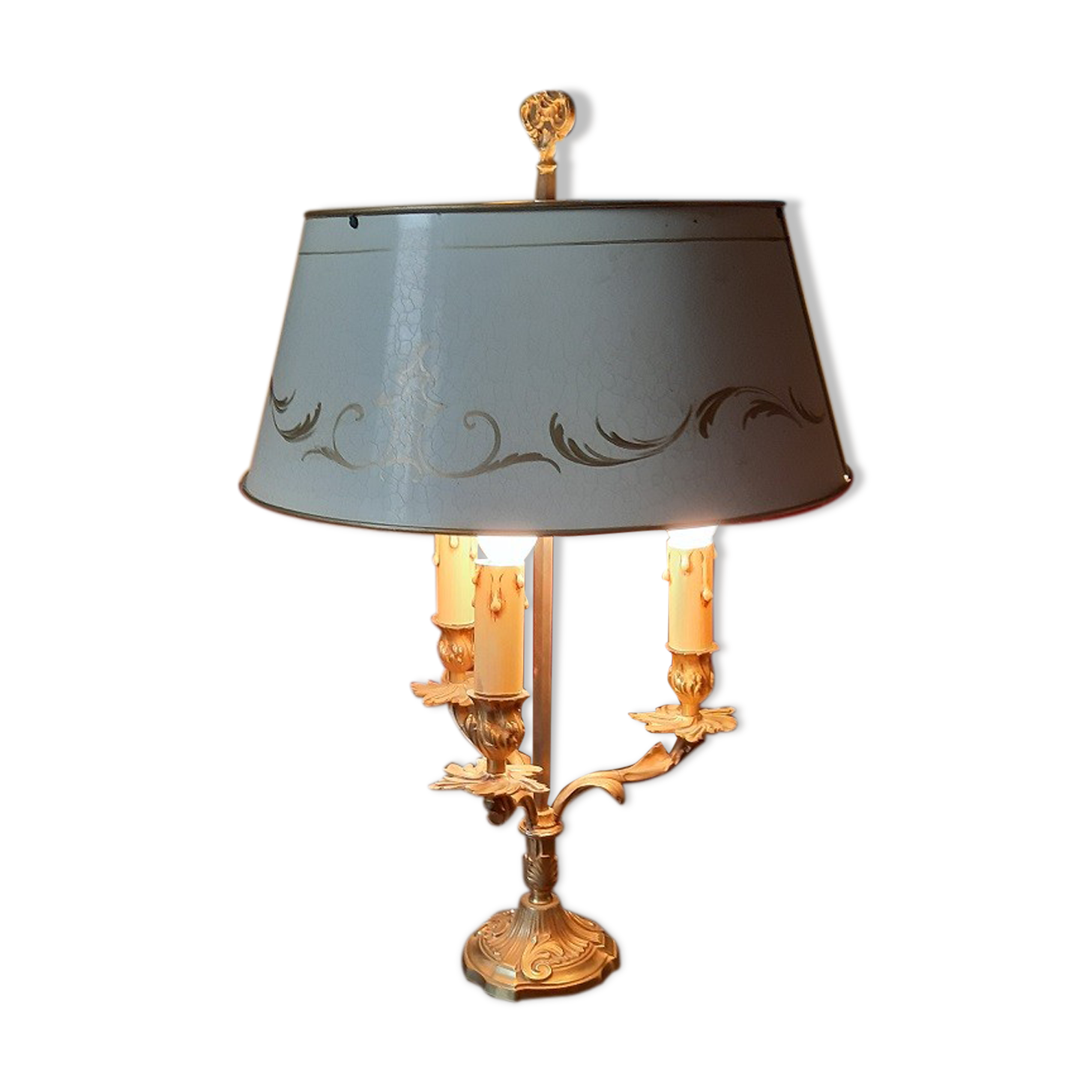 Hot water bottle lamp