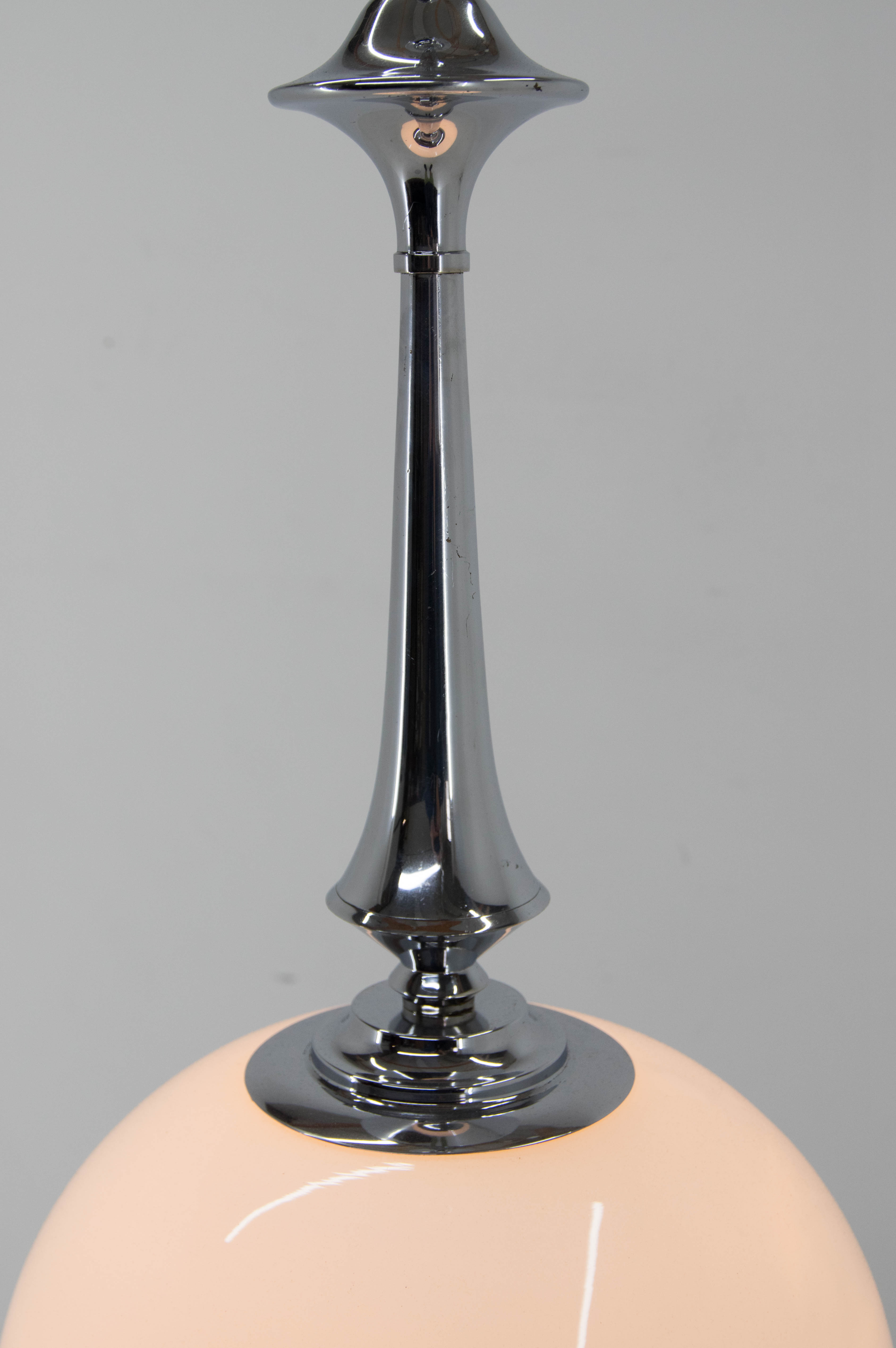 Art deco pendant, 1940s, restored