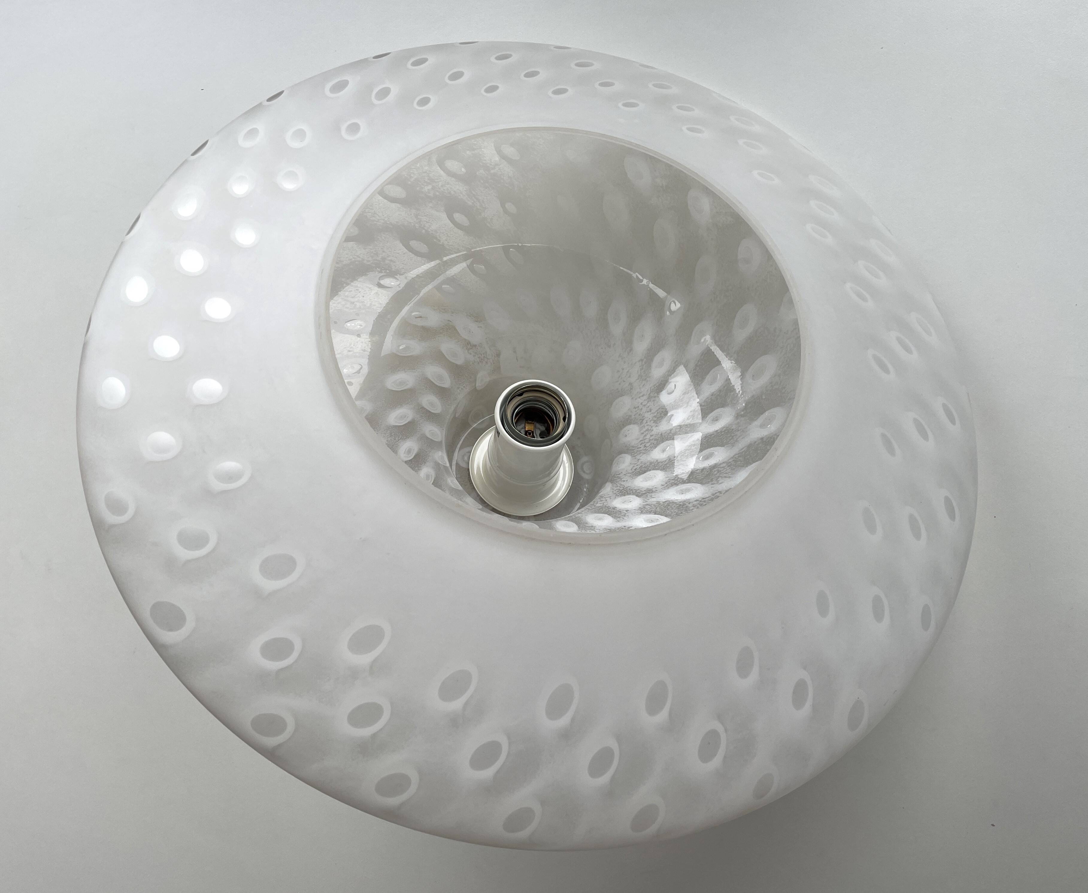 Peill & Putzler Ufo XL glass pendant light, Germany