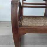 Fauteuil en teck de Birmanie