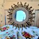 Vintage Gold Sun Mirror – A Mid-Century Classic for a Stylish Décor
