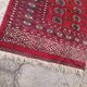 Old Afghan carpet in wool – hand-knotted – tribal patterns – 293 × 186 cm