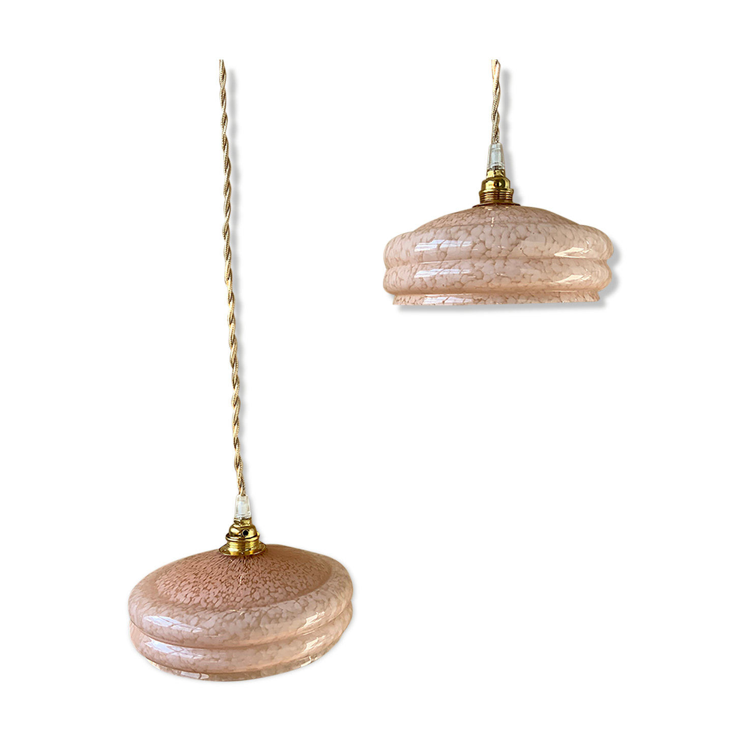 Vintage suspension duo