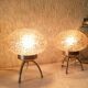 Paires de lampe medusa 1980 vintage