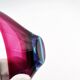 Murano Crystal Sommerso Fuchsia Turquoise Gondola Cup 19cm
