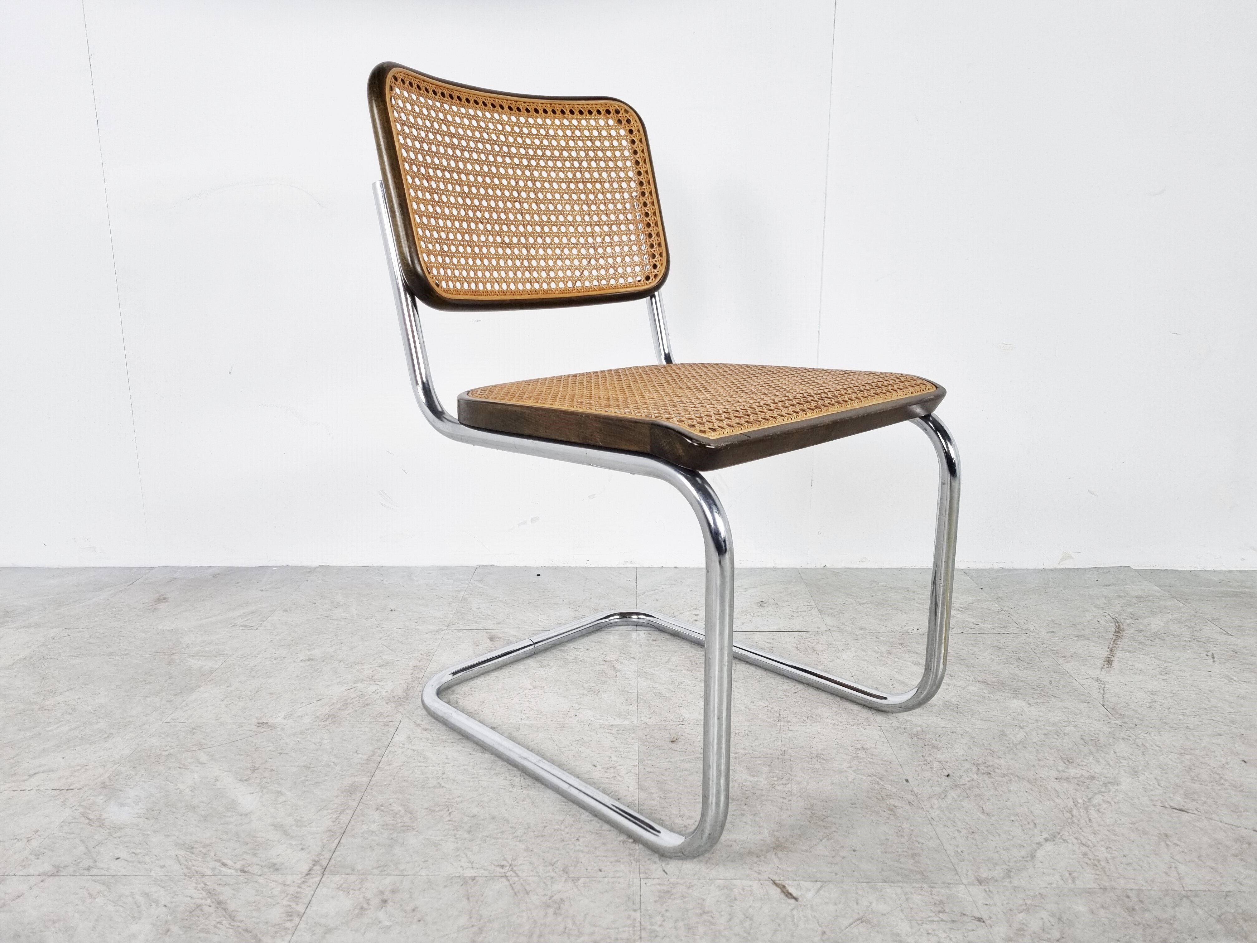 S32 dining chair by Marcel Breuer for Thonet, 1970s