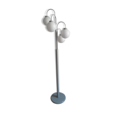 Floor lamp 4 white opaline muds