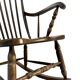 Vintage rocking chair in oak by Den Ouden, The Netherlands, 1975.