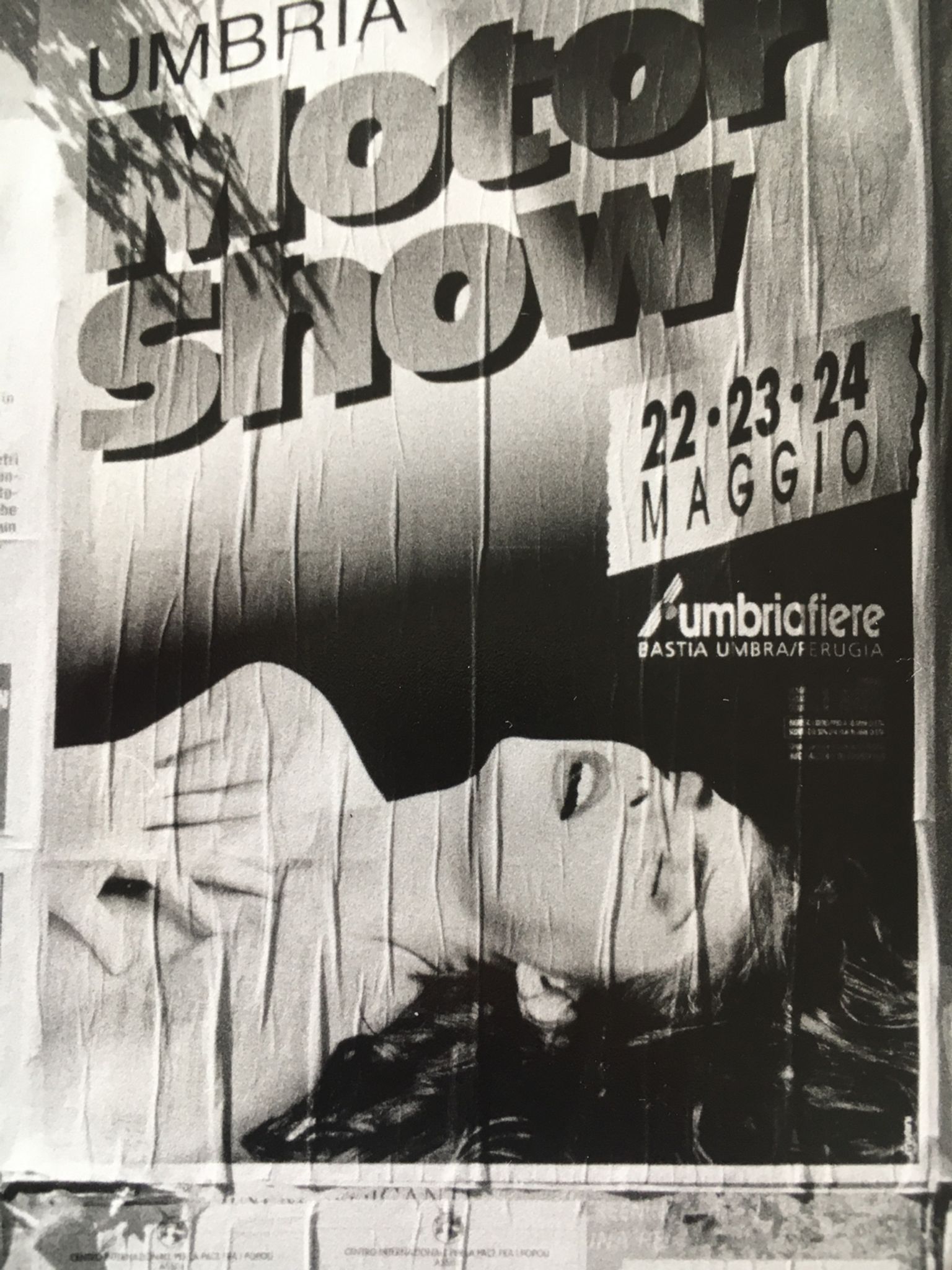 Original 90s photo, Italy Women's poster artist