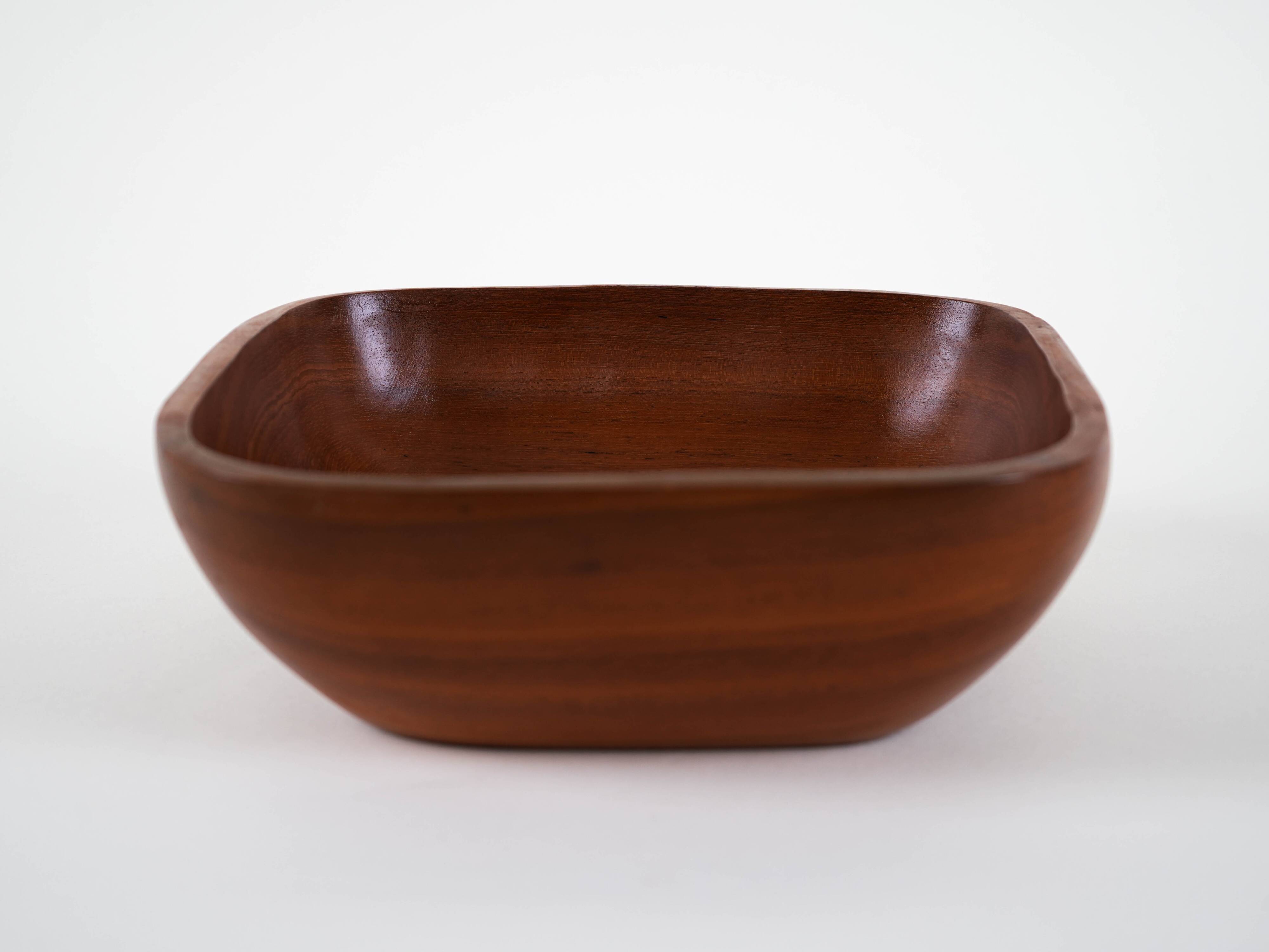 Teak bowl, Danish design, 1960s, made in Denmark
