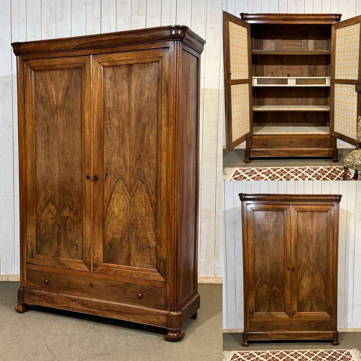 Armoire en noyer 19ème
