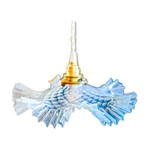 Suspension en verre opalescent