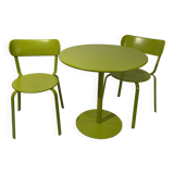 Ensemble de table et 2 chaises d'extérieur lapalma (patrice norguet)