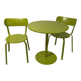 Lapalma outdoor table and 2 chairs set (patrice norguet)