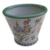 Cache-pot en faïence craquelée, Chine