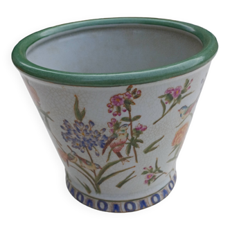 Cache-pot en faïence craquelée, Chine