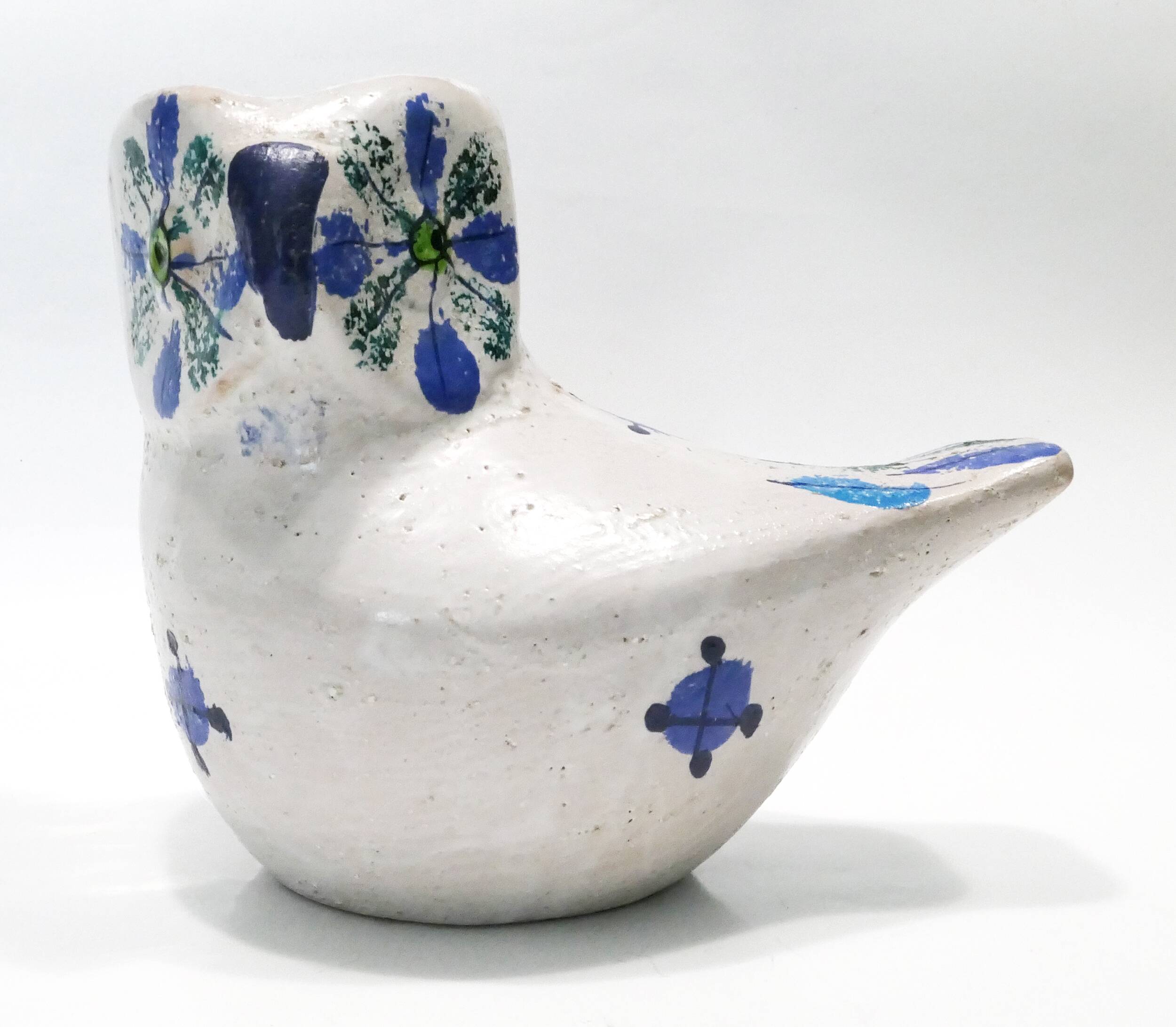 Owl ceramic by Aldo Londi for Bitossi rare 1950