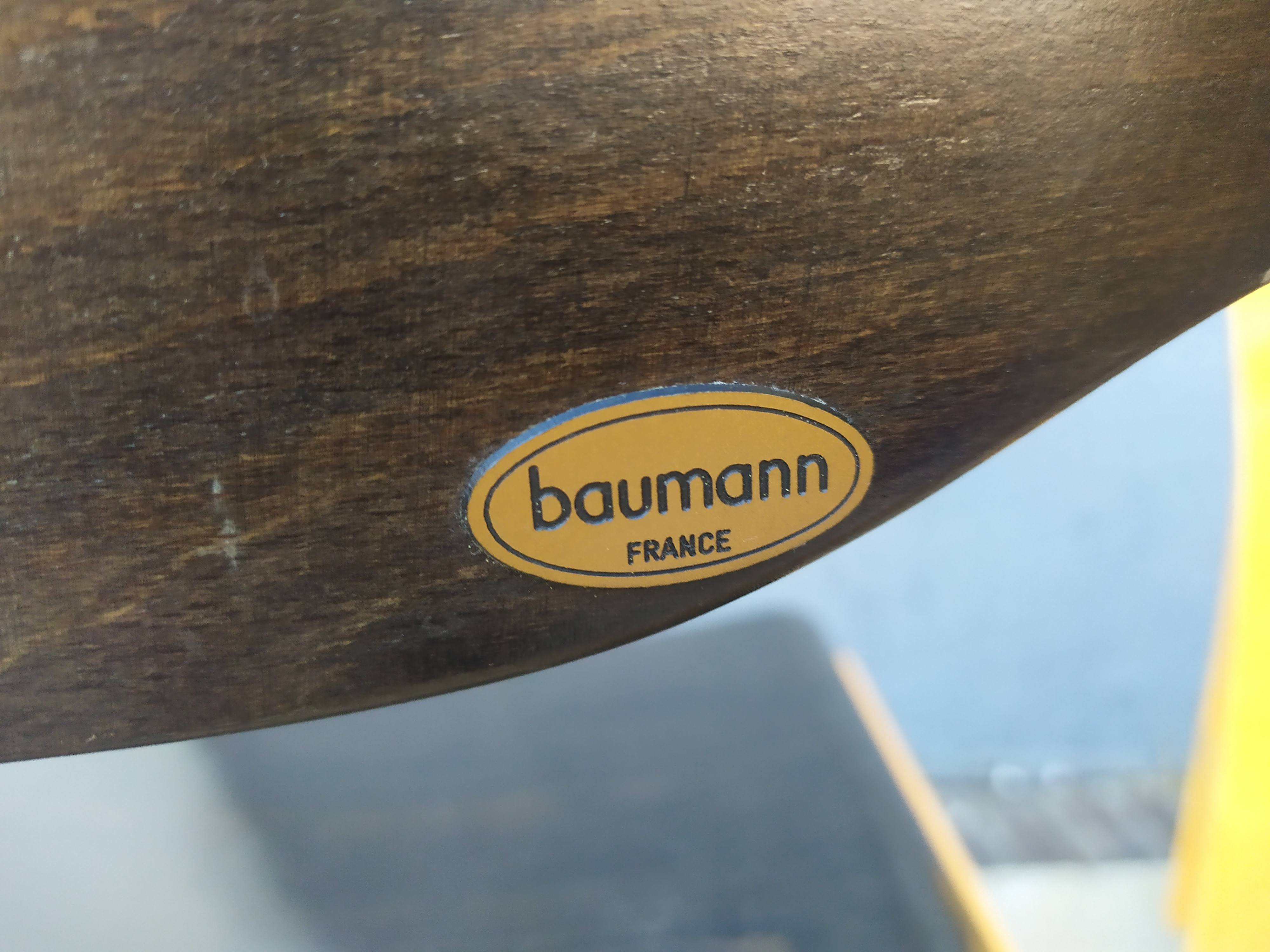 8 Baumann bistro chairs