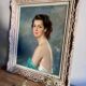 Old portrait of a woman in pastel - Cyprien Boulet