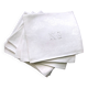 6 old damask linen napkins NG 67 x 76 cm