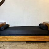 Art Deco daybed attributed to Jules Emile Leleu, Prince of Monaco model, 1927