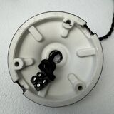 Ancienne suspension emaillee mouchetee 25 cm