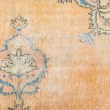 Tapis persan bleu classique 7x11, 222x330cm
