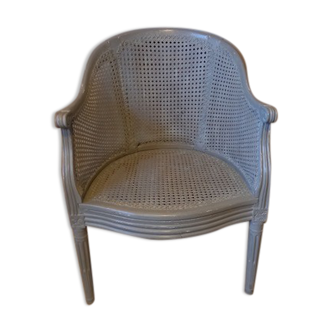 Fauteuil Louis XVI canné