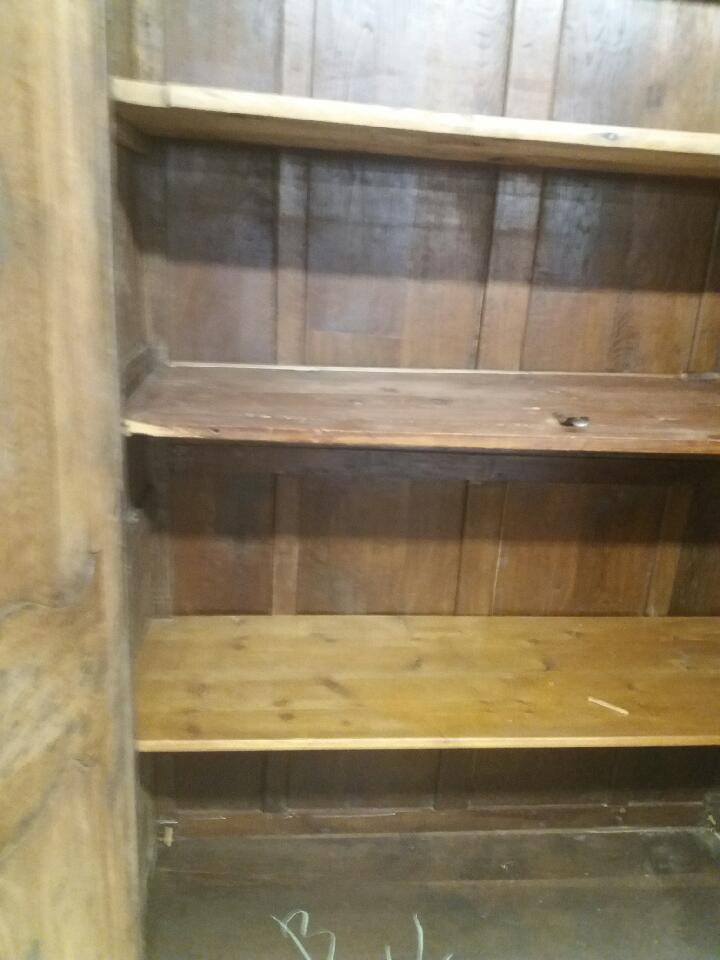 Norman cabinet in stripped-down oak