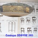 Le corbusier bentwood armchair by ungvar b9 1900 leather seat